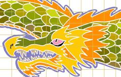dragon mural
