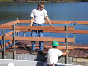 Fish dock