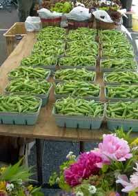 snap peas=